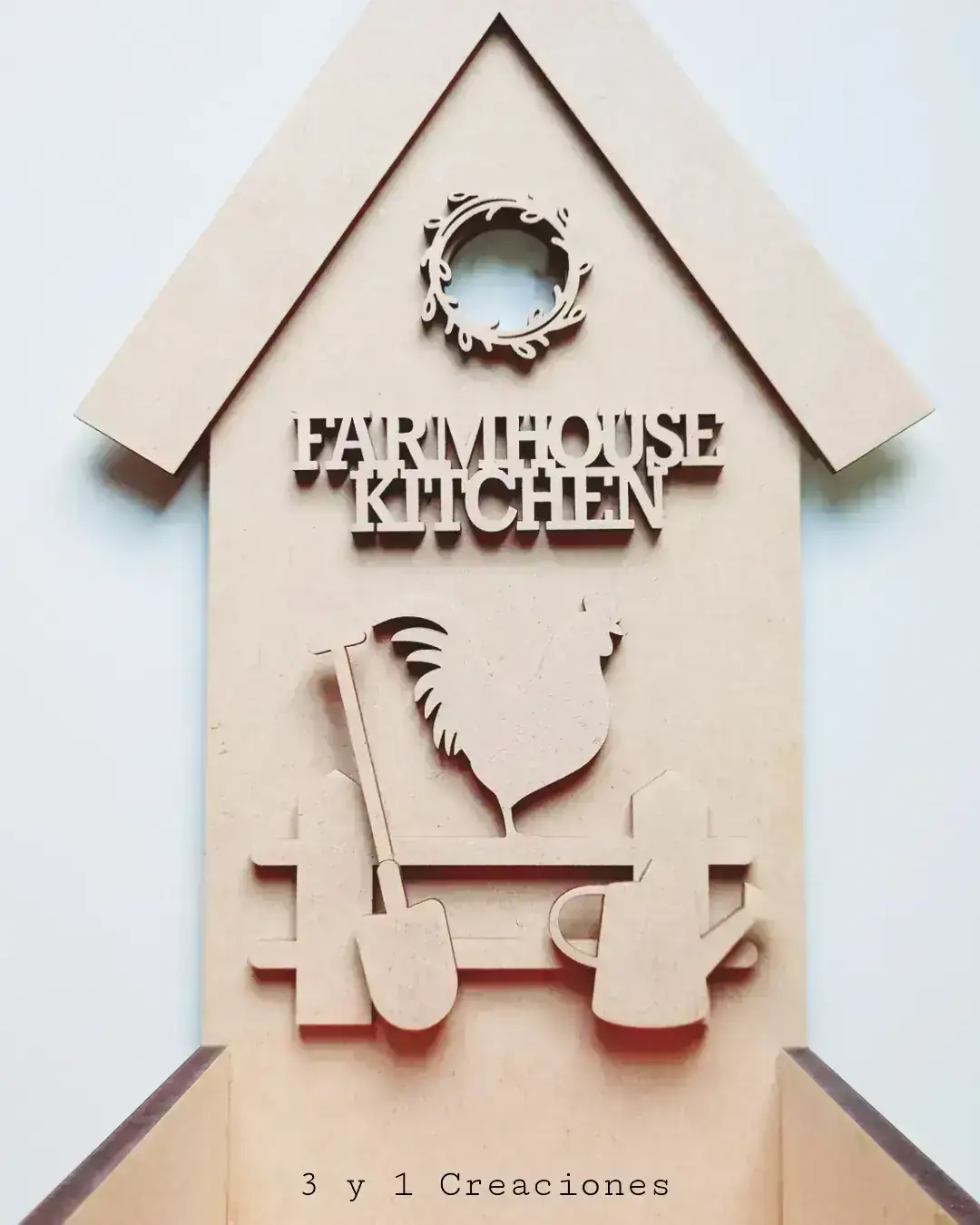 CASITA PORTA CUBIERTOS + APLIQUES
