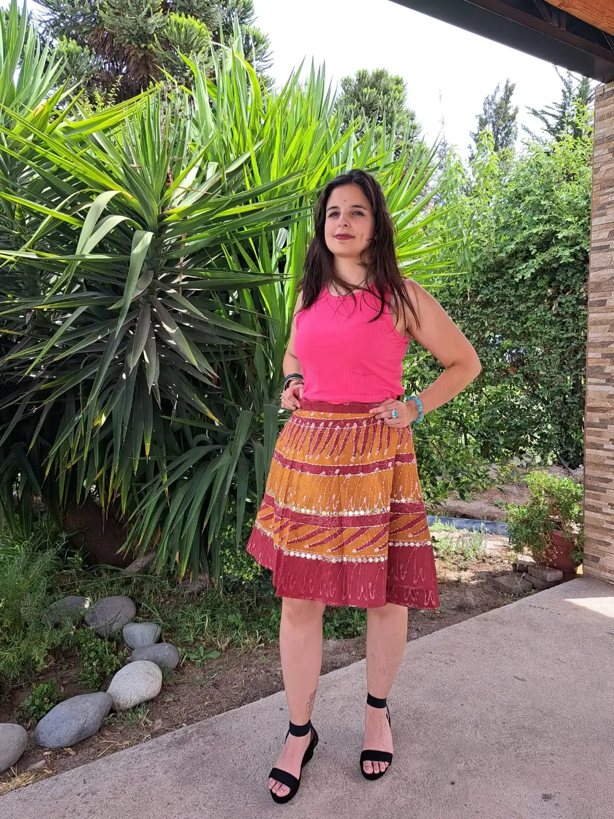 Falda cruzada