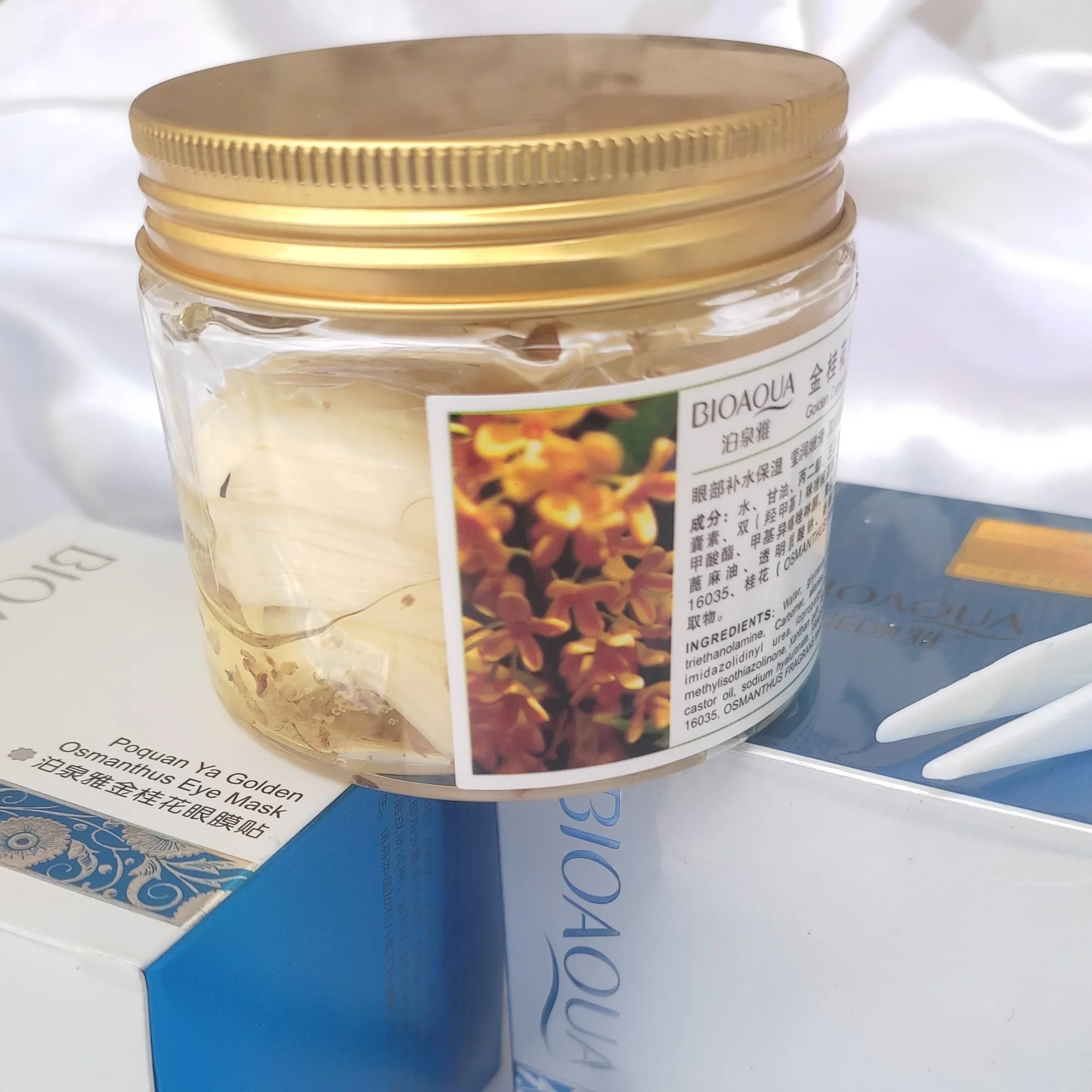 PARCHES HIDRATANTES x40 PARES PARA CONTORNO FE OJOS OSMANTHUS 3
