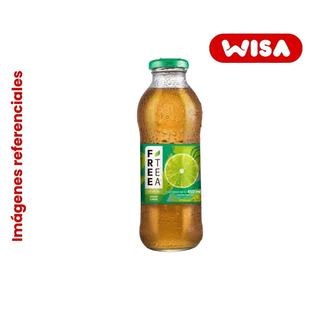 Free tea Limón Vidrio 450 ML