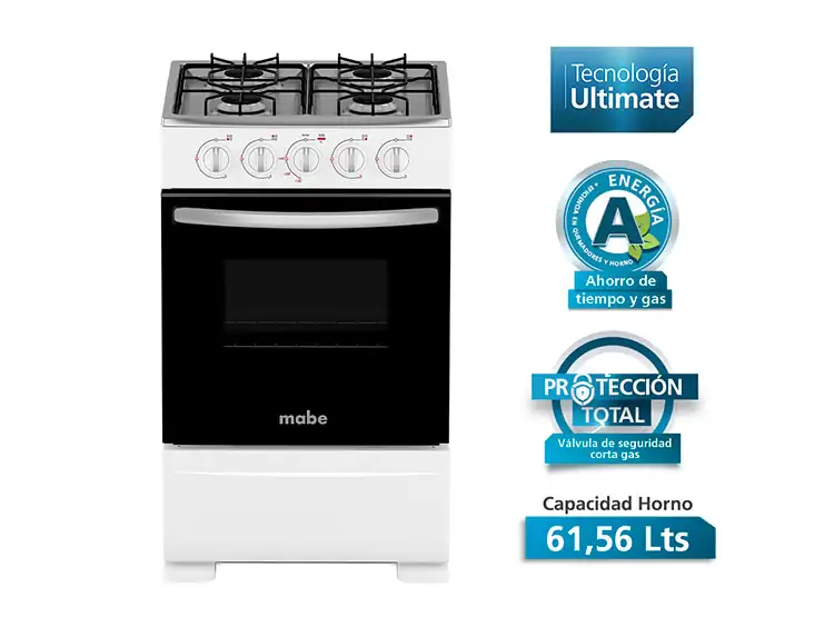 COCINA MABE CMC20ABX 4 PLATOS 2