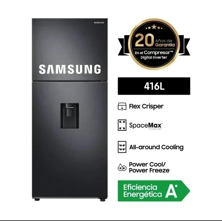 Heladera Samsung Rt44 black inverter