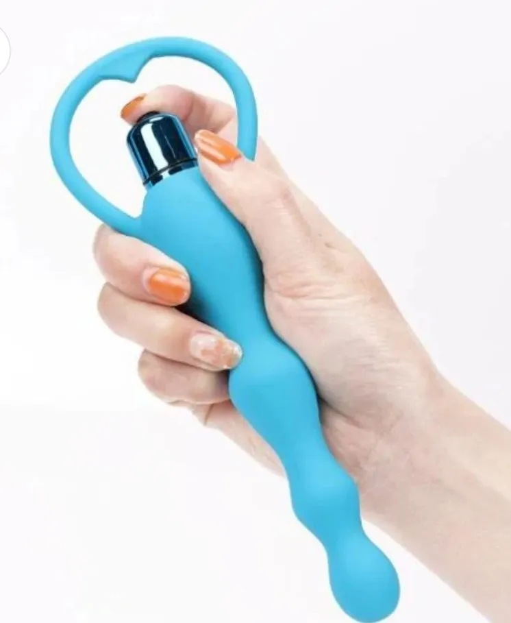 Vibradores anales con múltiples perlas 3