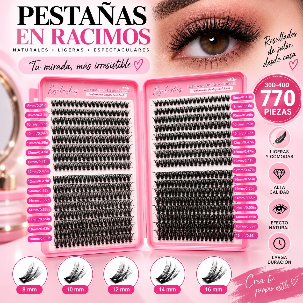 lumera libro de pestañas 30+40