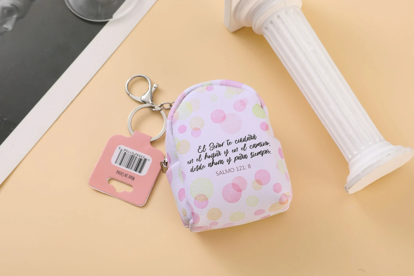 Llavero mochila el Senor te cuidara 2