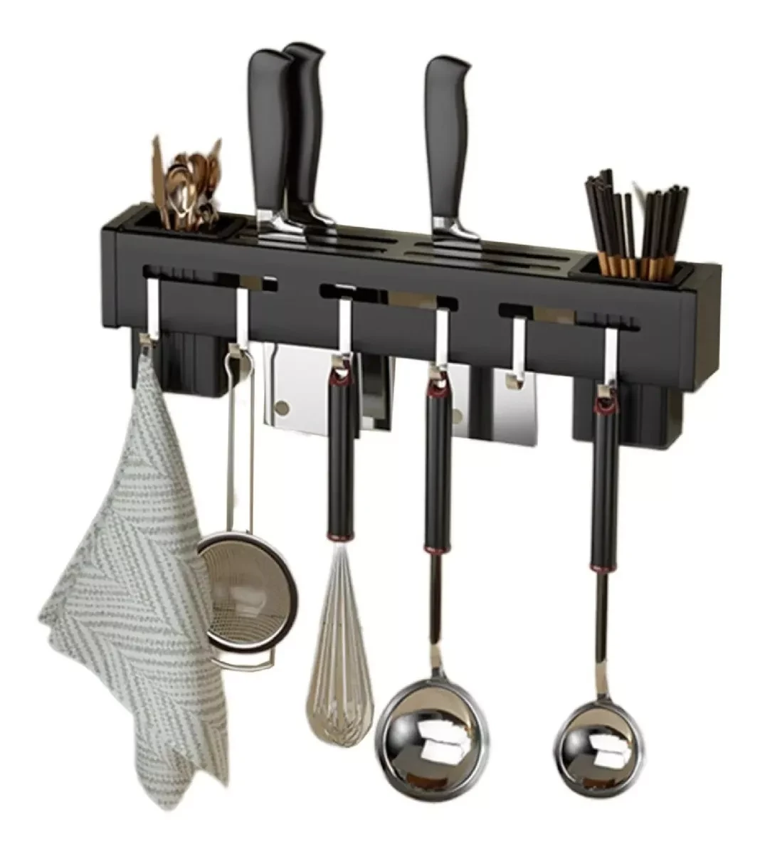 Soporte metálico de utensilios cocina 3