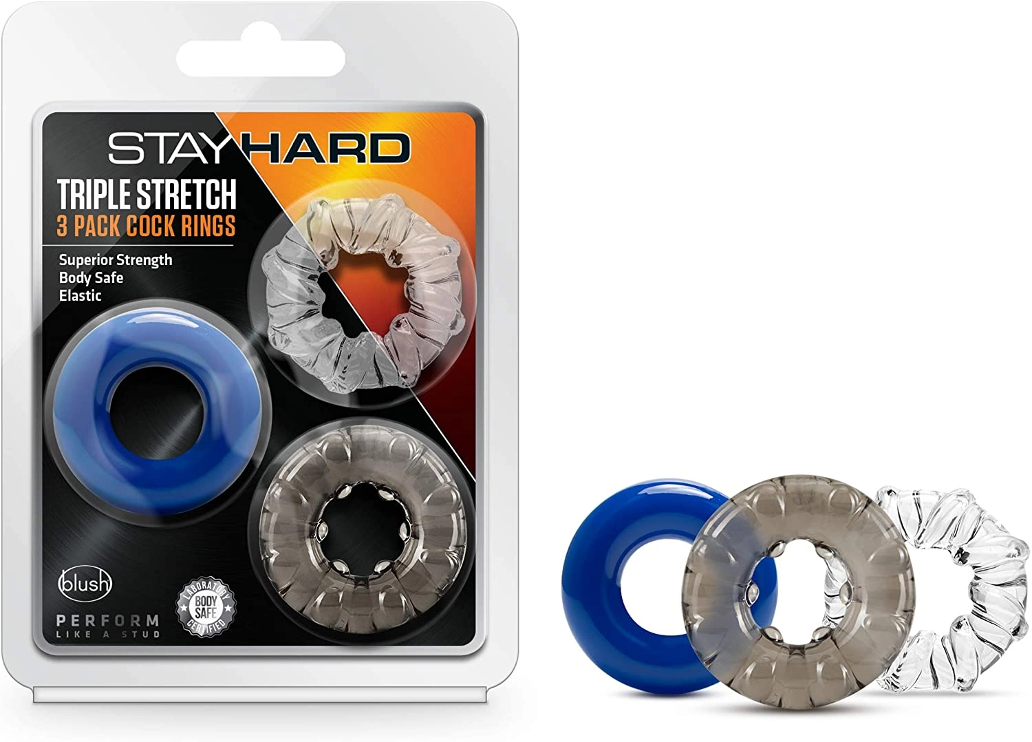Triple Stretch Pack Ring STAY HARD