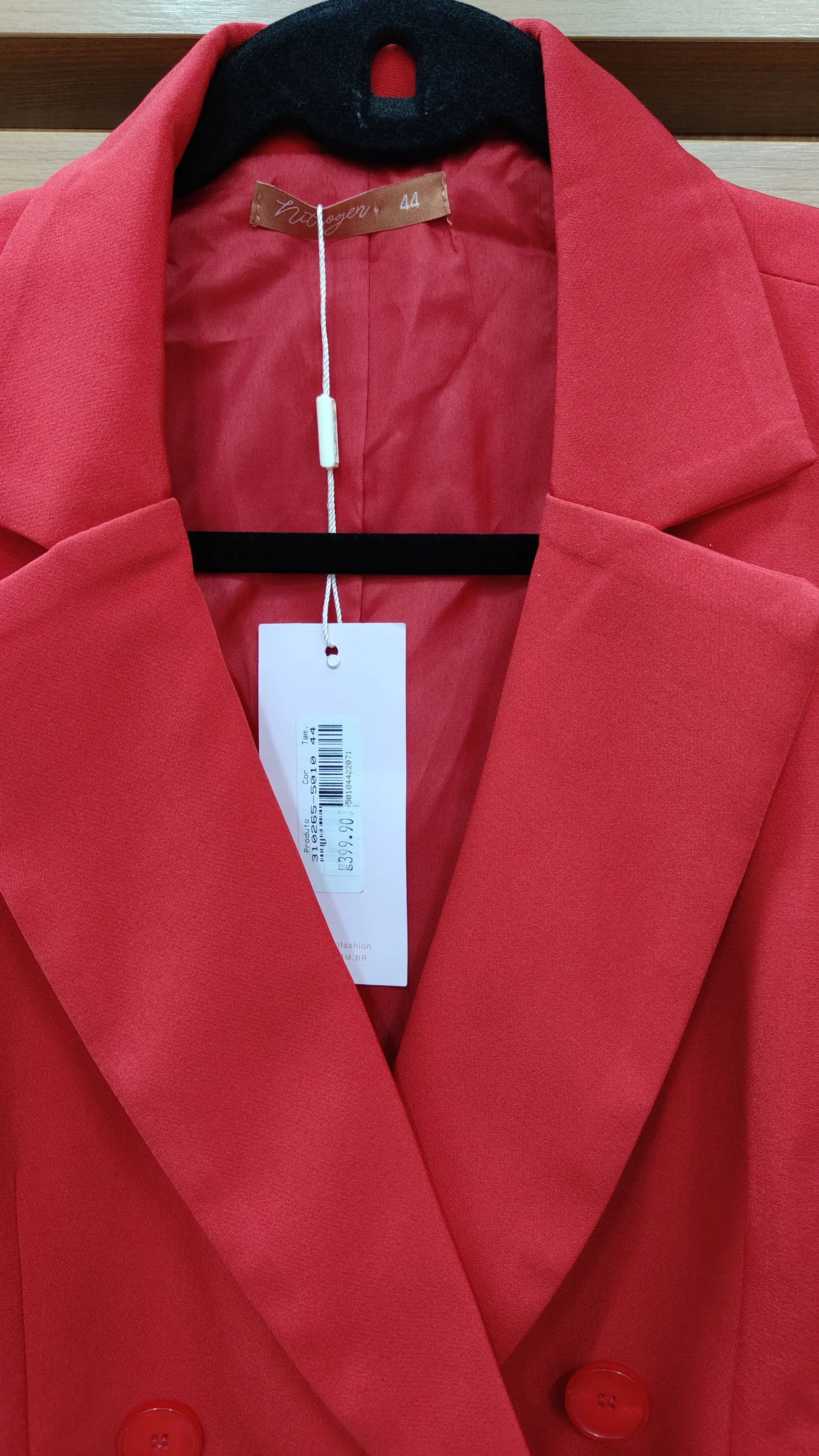 Blazer Seiki Fashion Vermelho 2