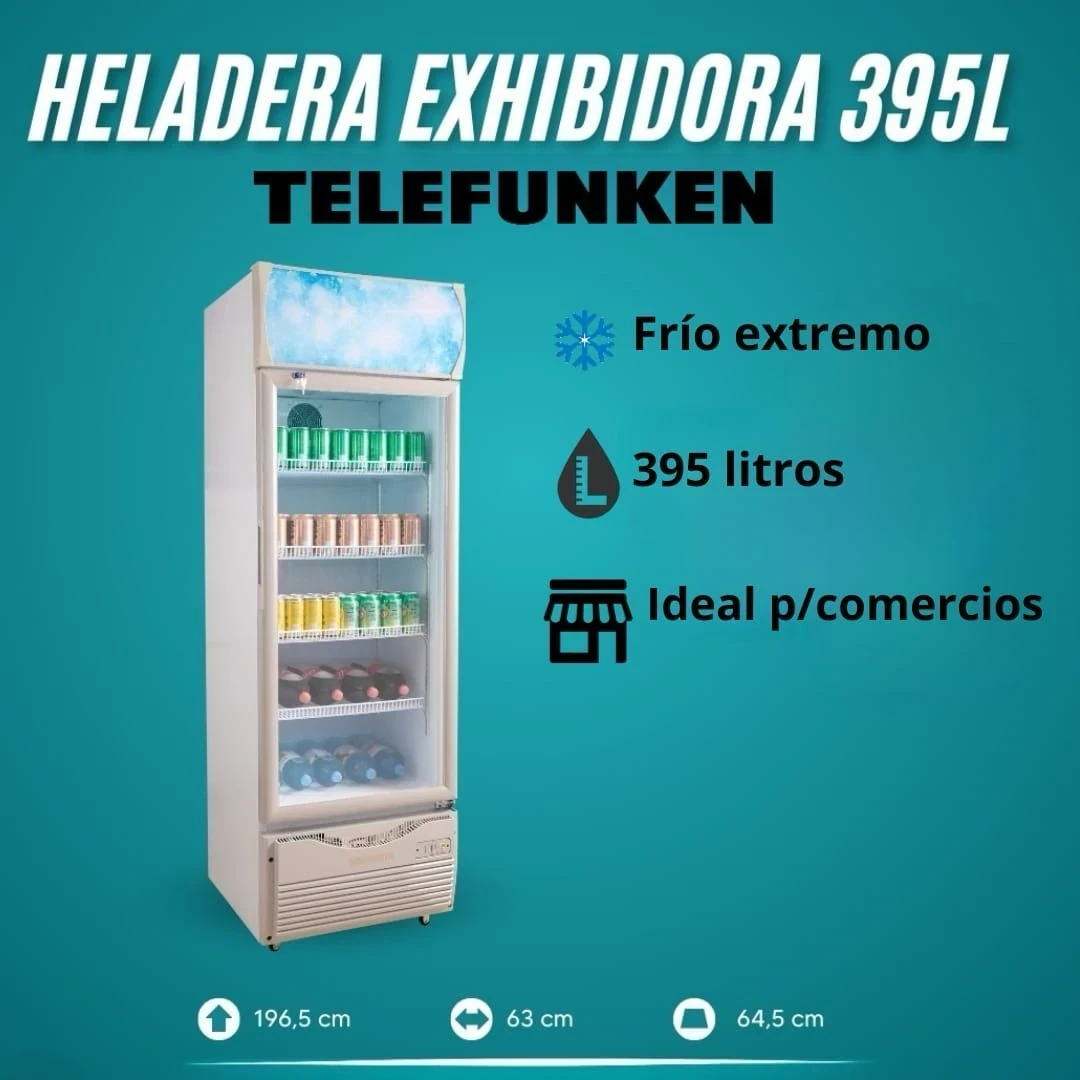 EXHIBIDORA VERTICAL TELEFUNKEN 395LTS 