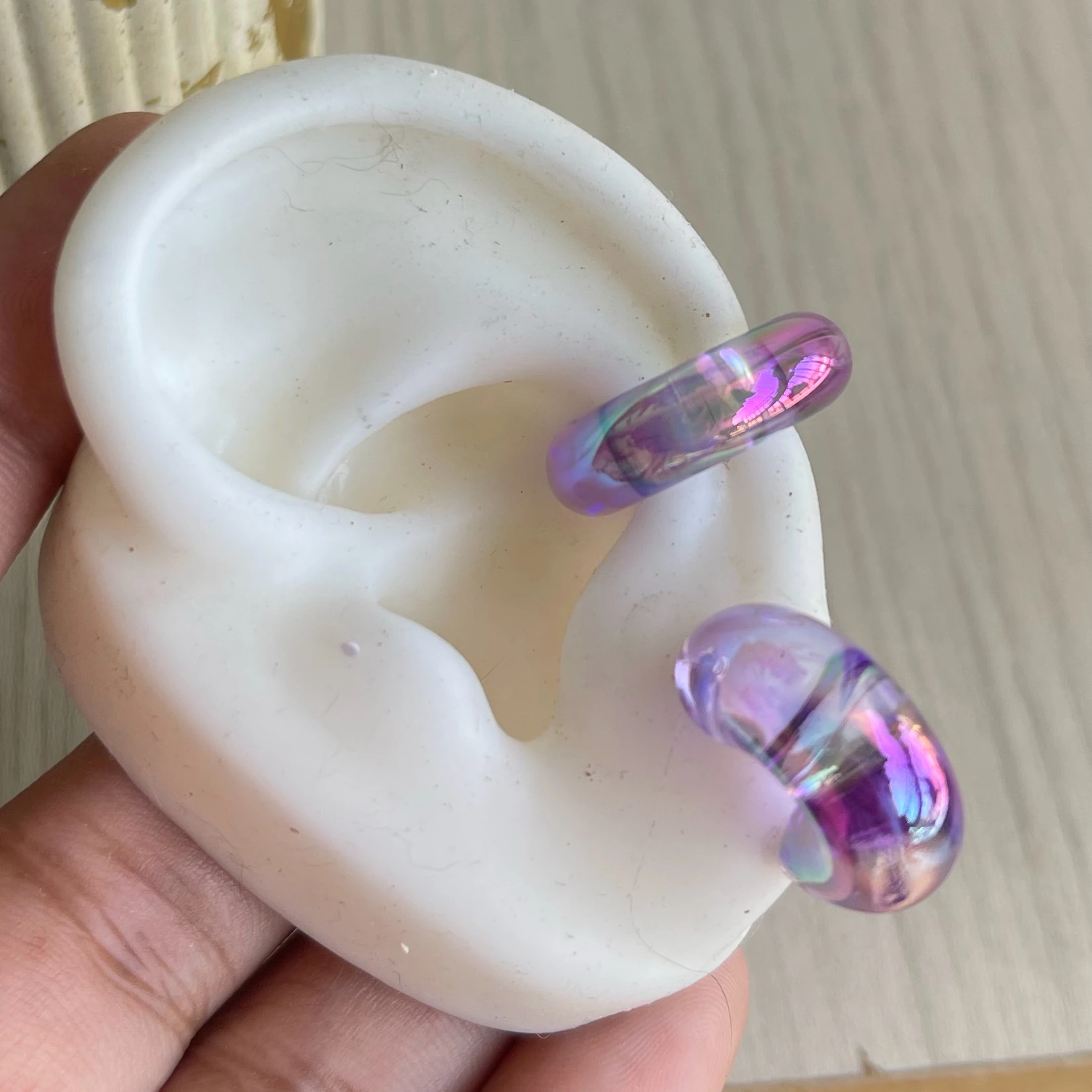 SET ARETES + ARETES BURBUJA LUISA 2