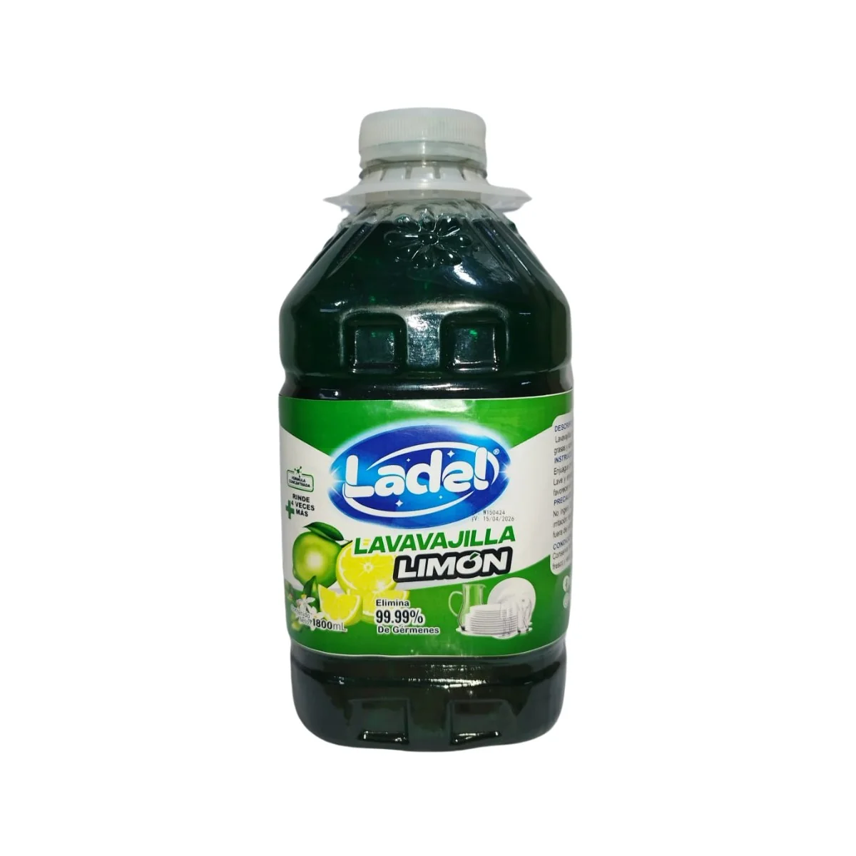 LADEL LAVAVAJILLA LIMON 1800 ML