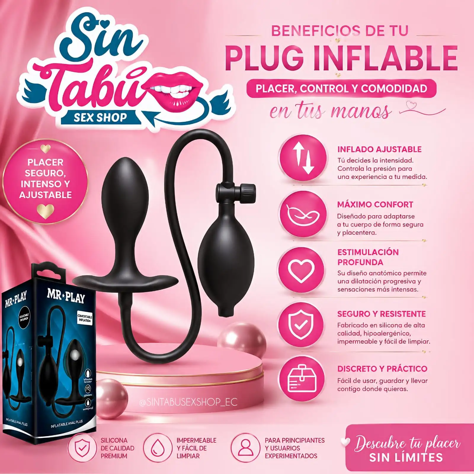 PLUG INFLABLE 🍑 