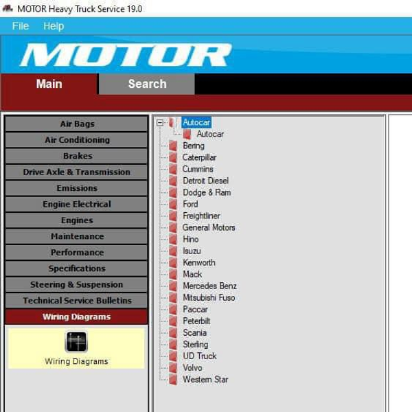 MOTOR HEAVY TRUCK