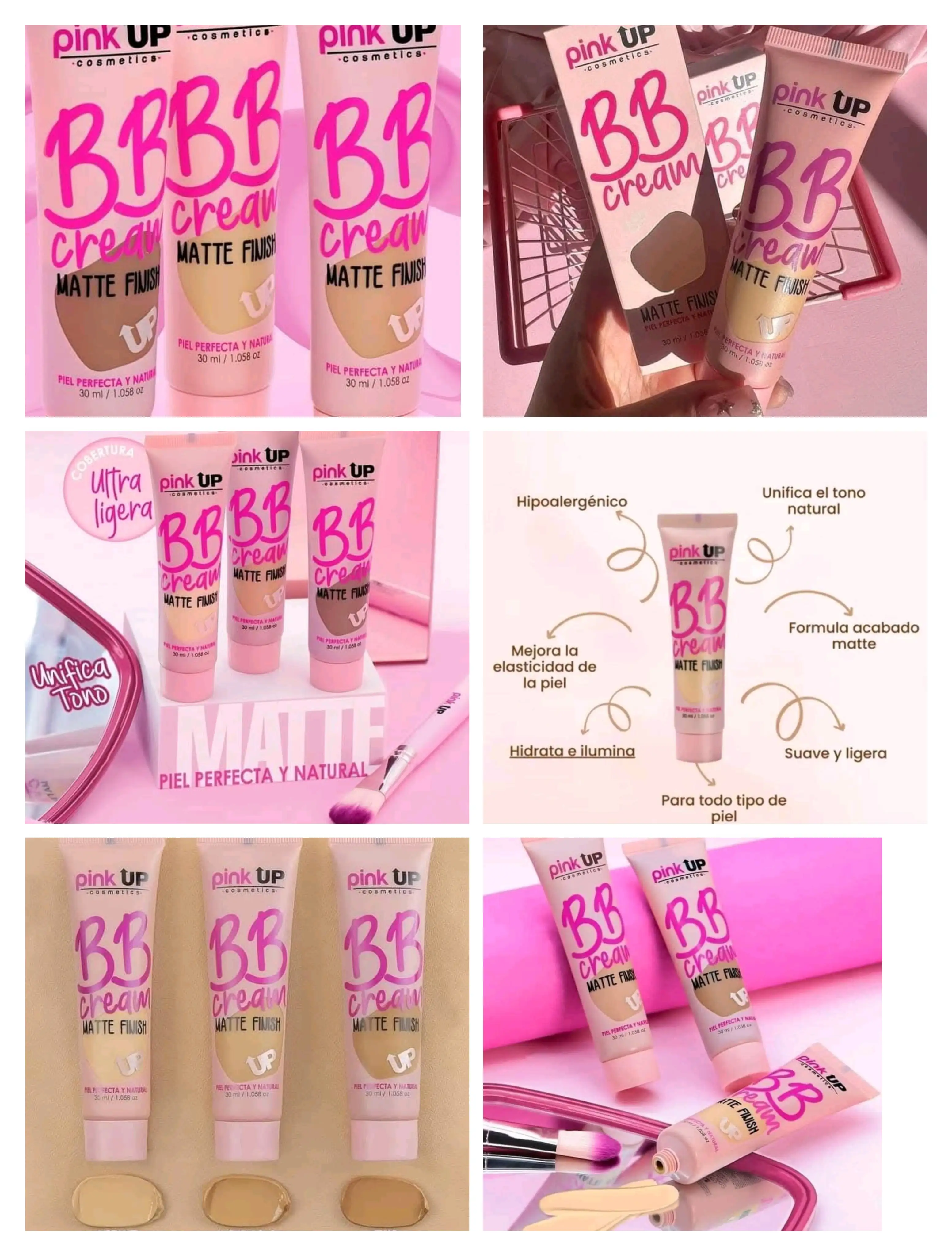 BB cream Pink up