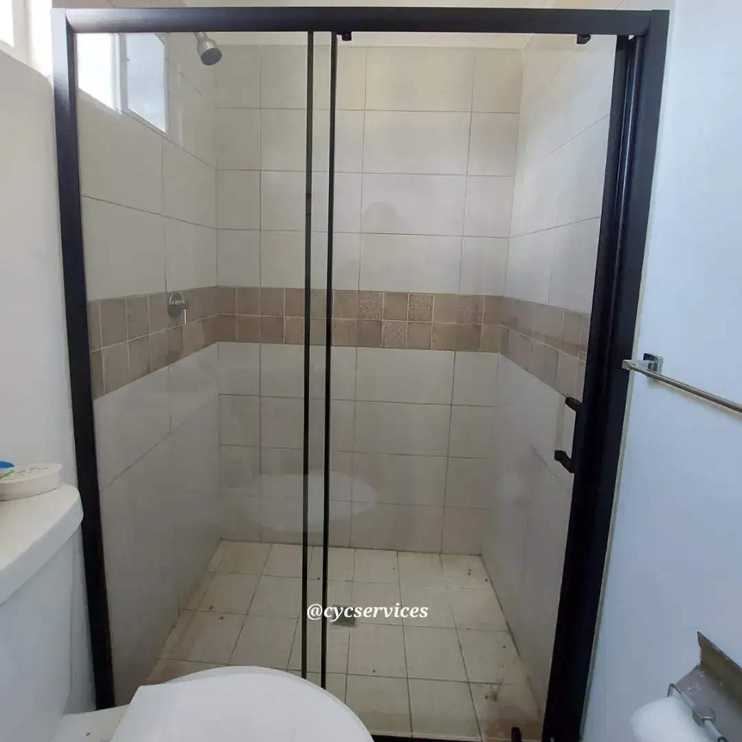 Puerta de baño Classic Black 3