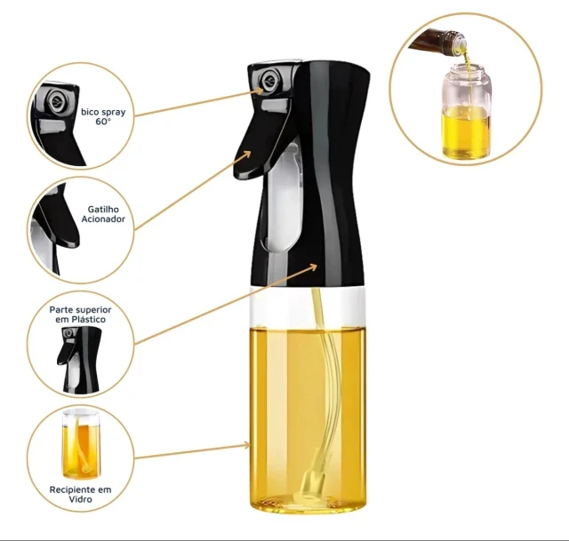 Rociador Spray de Aceite, Aceto y Vinagre 3