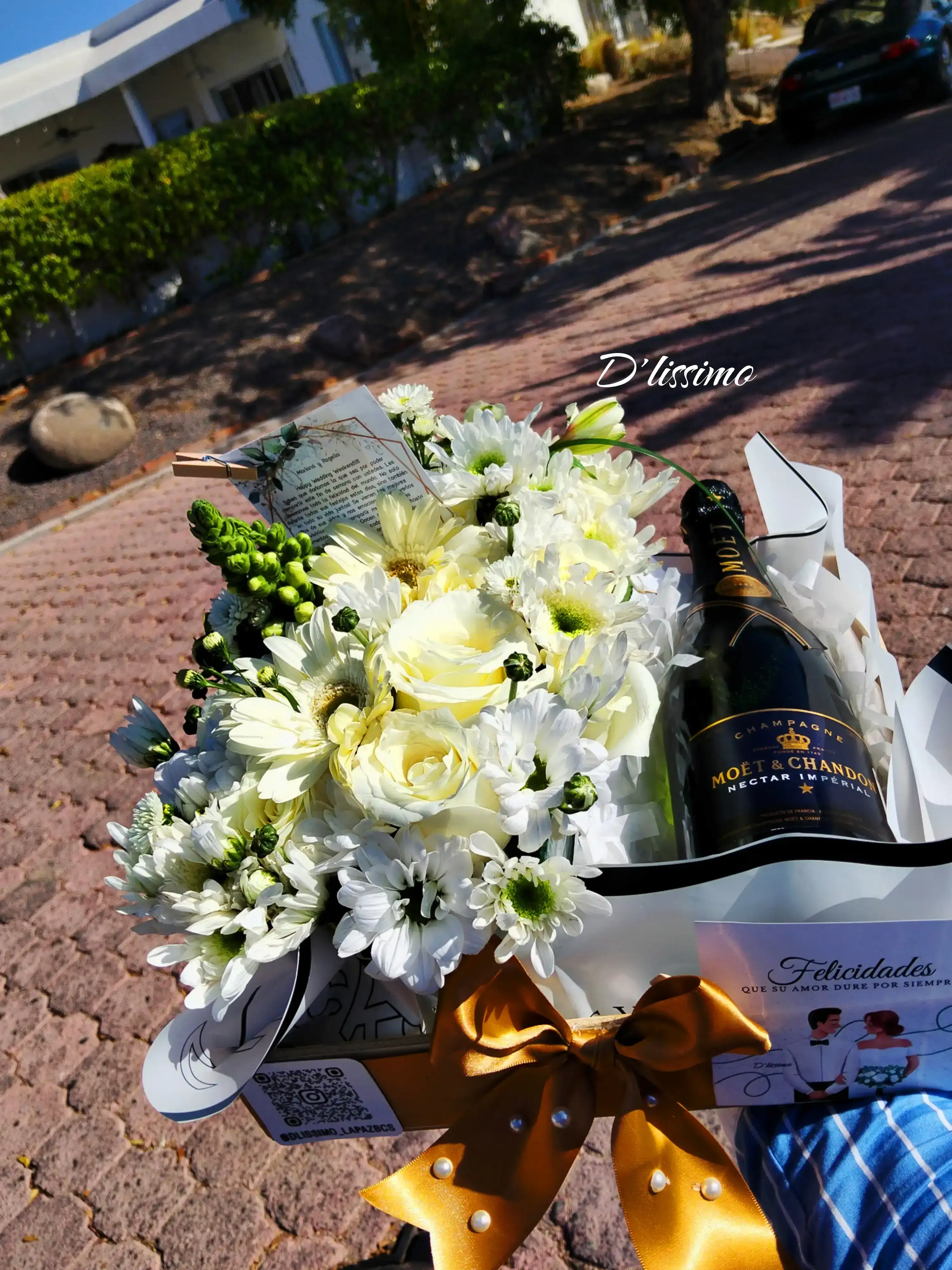 Flores&champagne Moet
