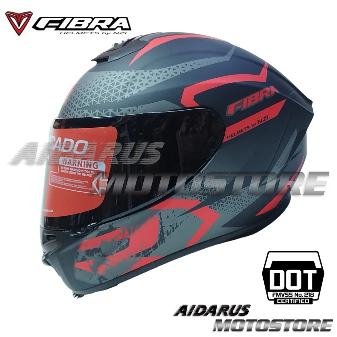 CASCO FIBRA MODELO GIGA DISEÑO MATE