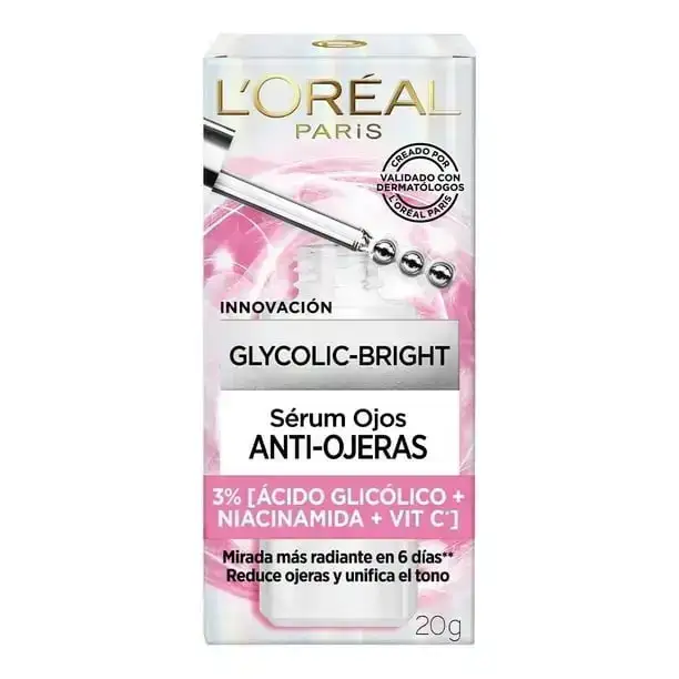 Serum Para Ojos Loreal Acido Glicólico Anti-Ojeras X 20G