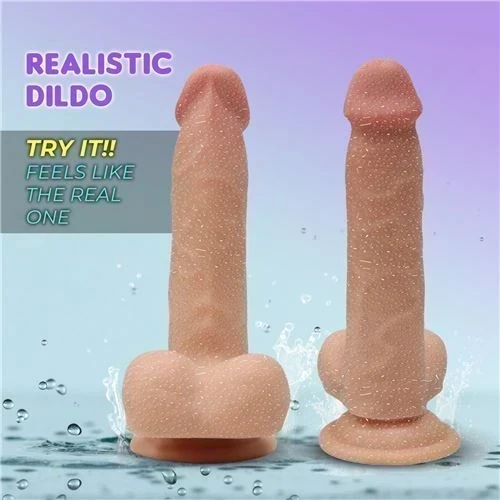 Dildo Dual Layer Pellizcable Vertebrado Marcellus 2