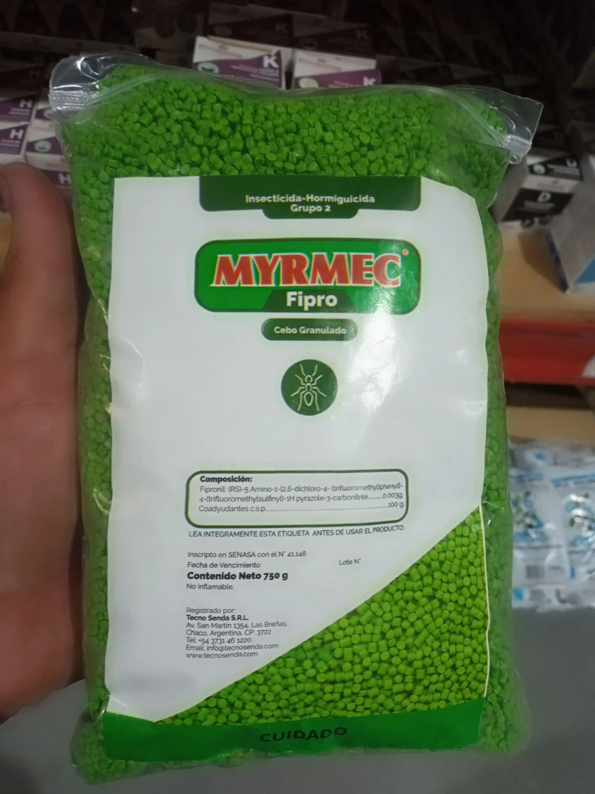 Cebo Granulado Hormigas