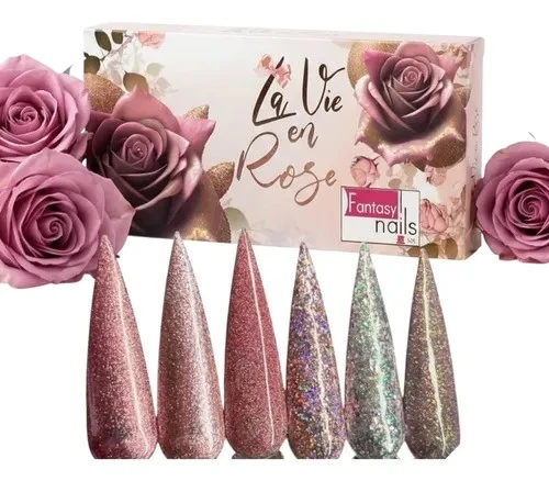 COLECCION GEL LA VIE EN ROSE FANTASY NAILS
