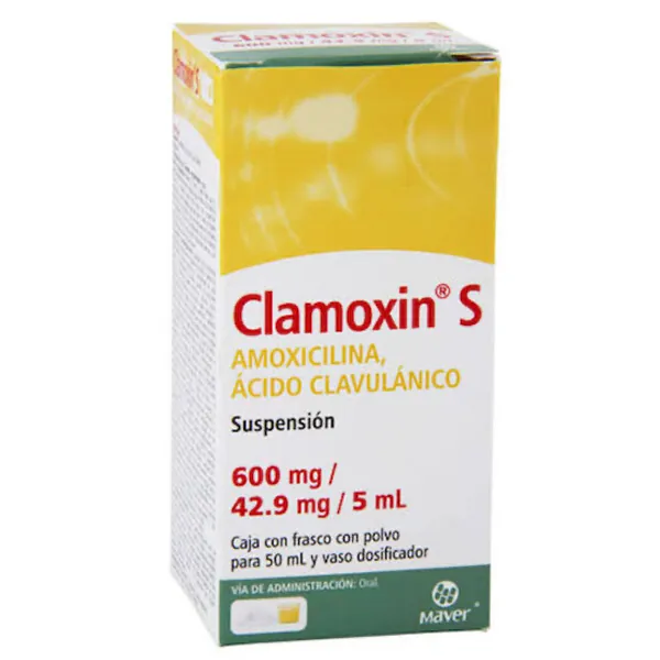 Clamoxin 600mg / 42.9mg