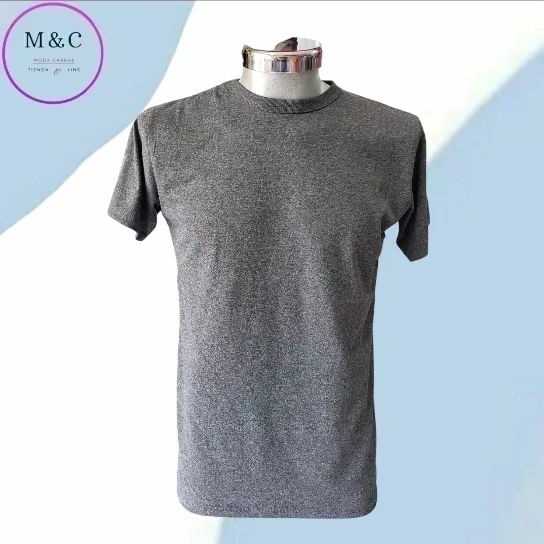 Playera lisa G algodon manga corta 2