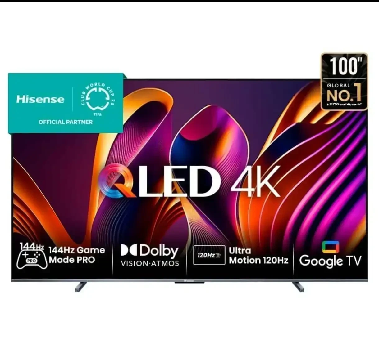 Smart Tv Hisense 100"  QLED 
