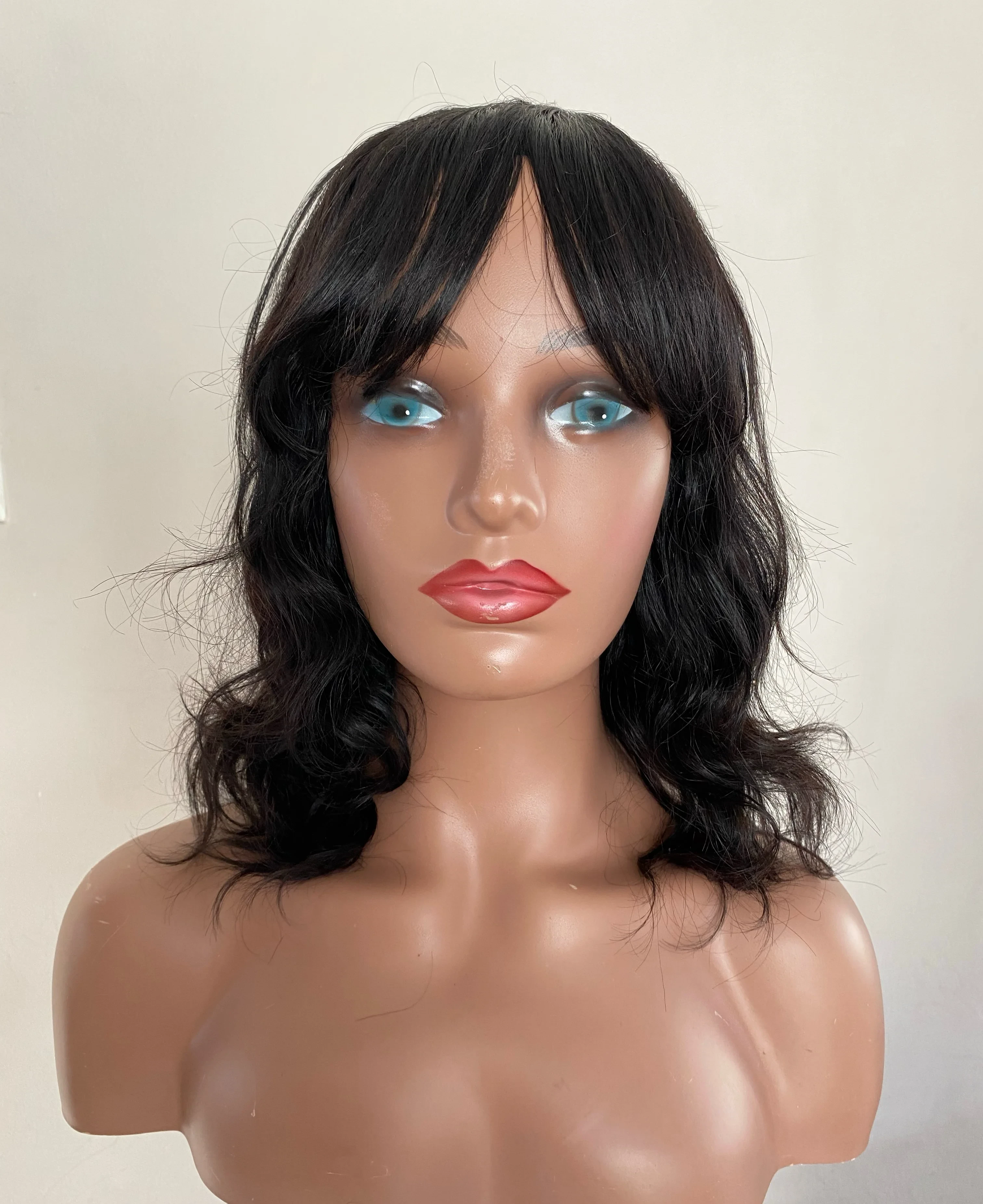 Peluca con galluza 14”  2