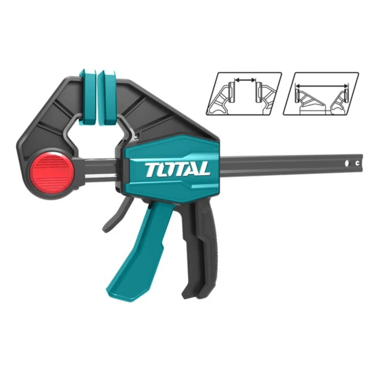 Prensa rápida auto ajustable 12" total 2