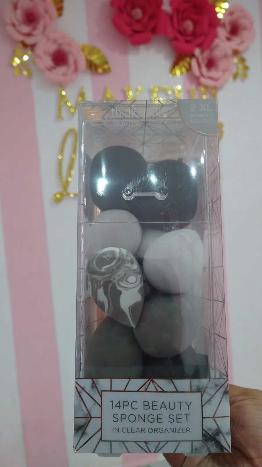 Set esponjas con estuche 3
