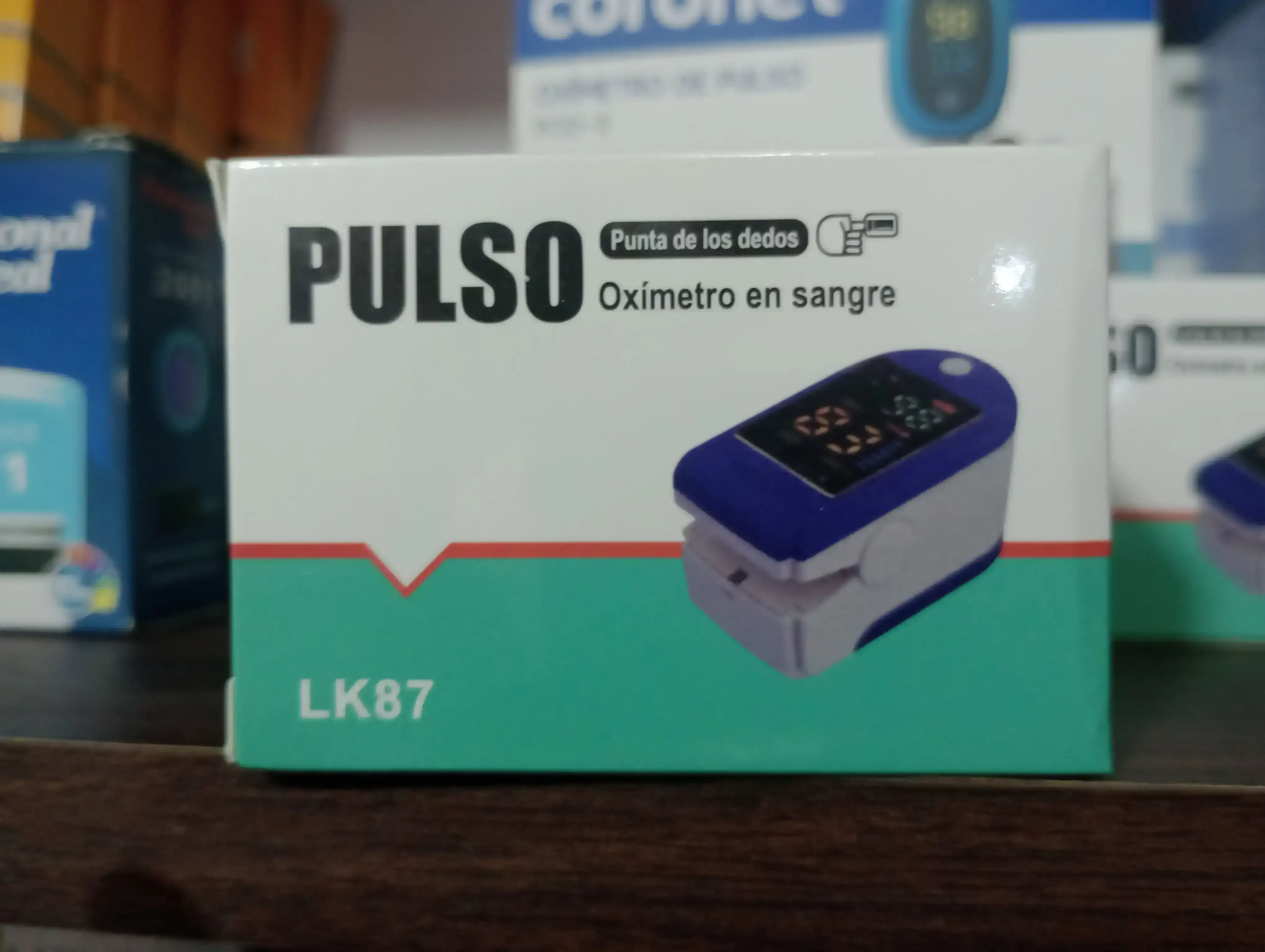 Oximetro de pulso LK87