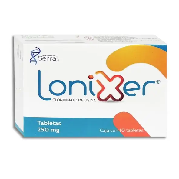 CLONIXINATO DE LISINA 250 MG 
