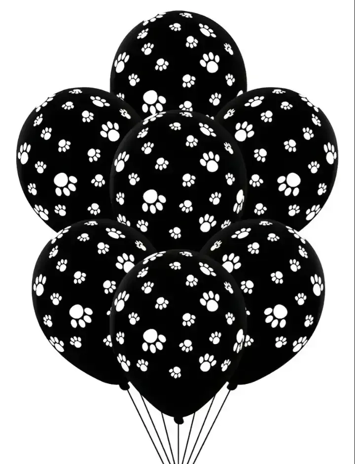 Globo latex 12 pulgadas estampado Animal Print por 10 unidades  2