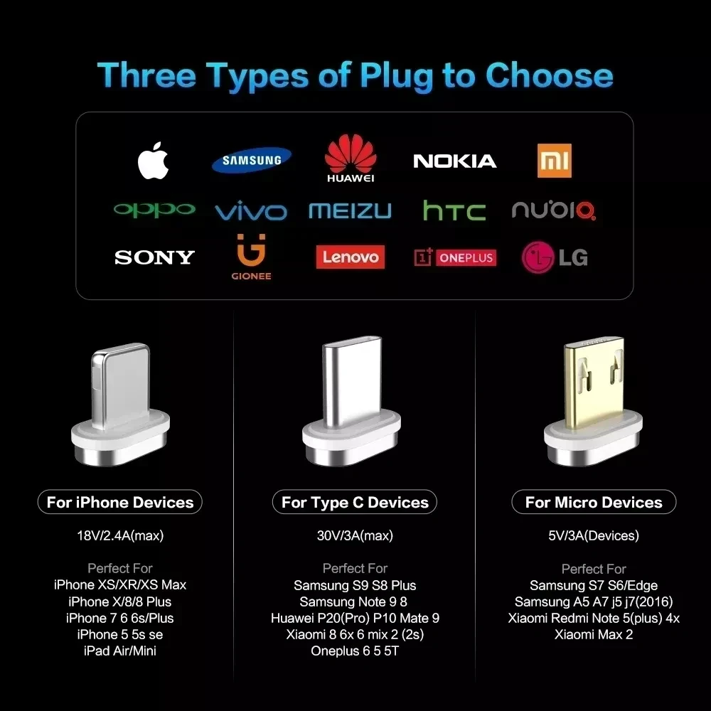 Cable Usb 3 En 1, 2 Metros, Carga Rápida Uso Rudo 2