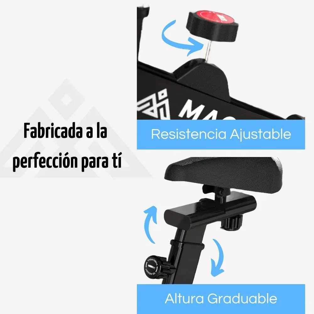Bicicleta Estática Spinning Magnux  9