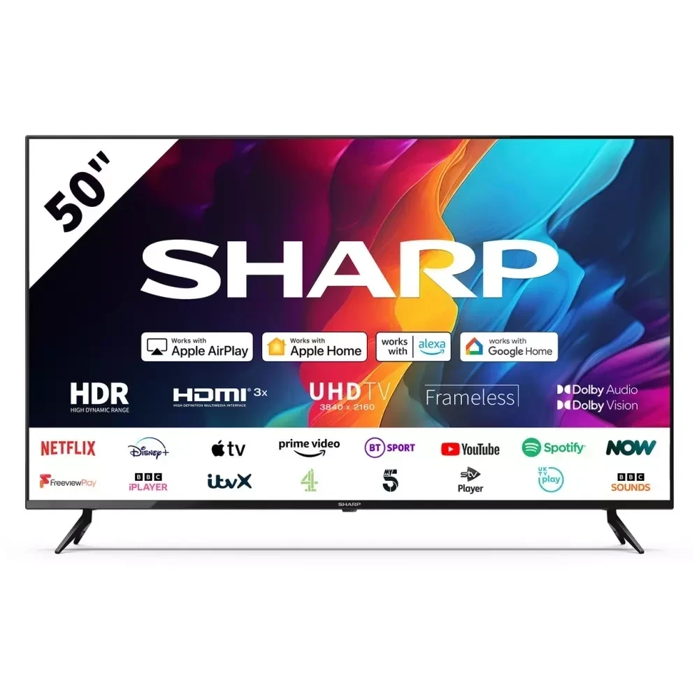 Smart TV Sharp 50" google tv 