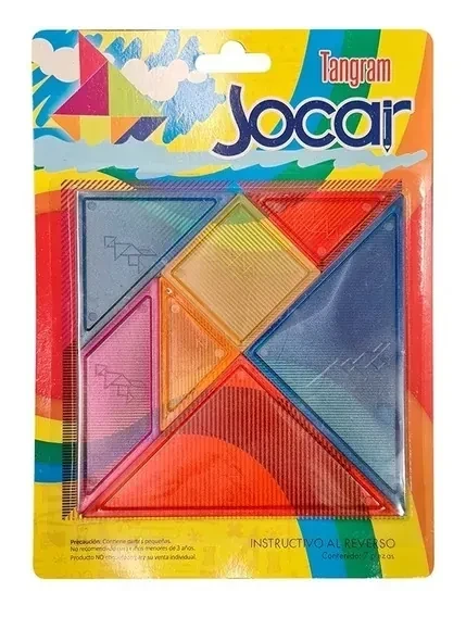 Tangram chico de plástico 