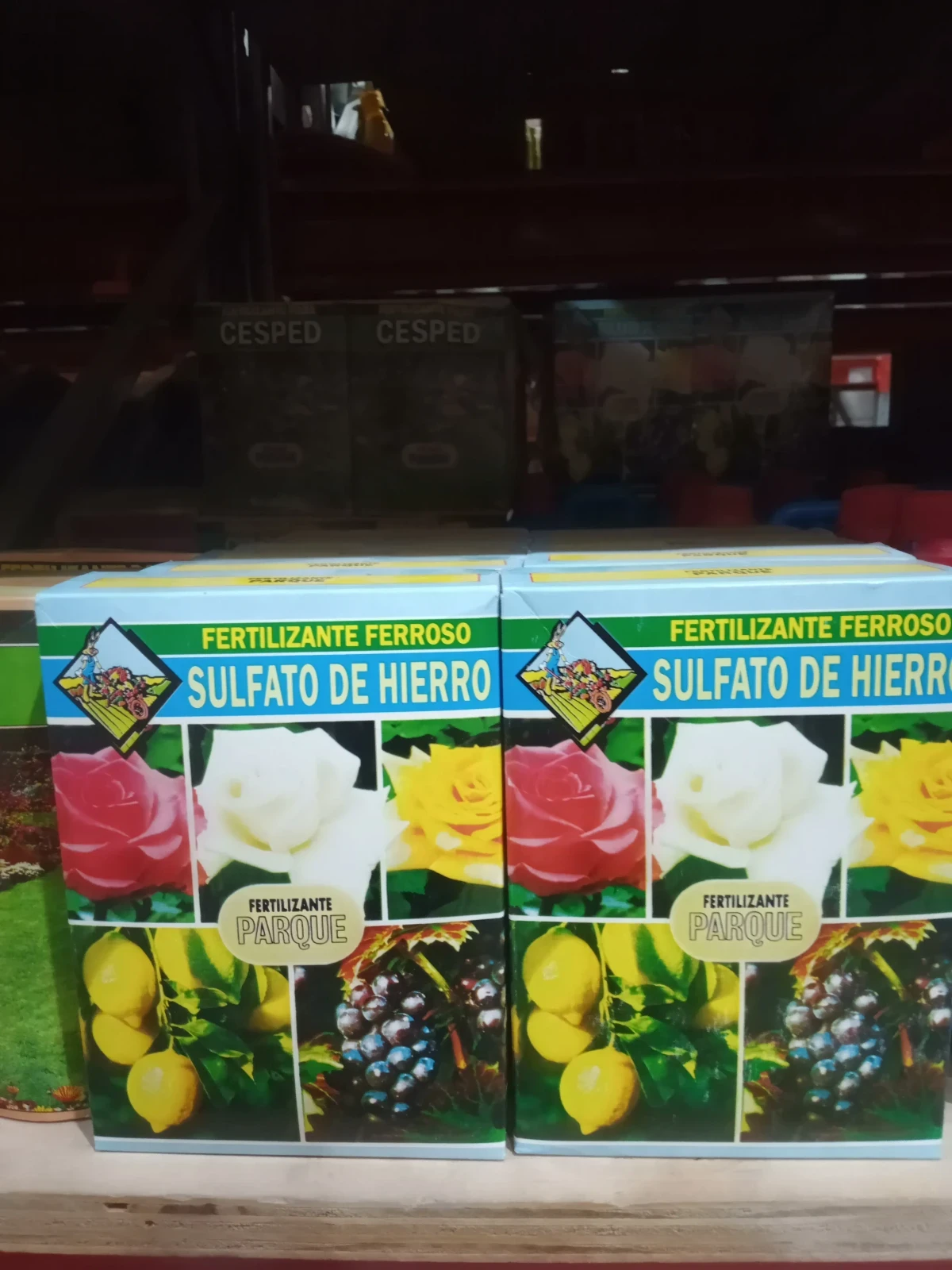 Sulfato de Hierro  4