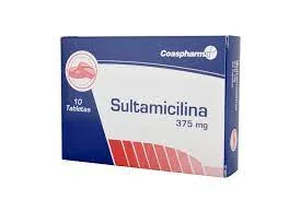 SULTAMICILINA 375 MG CJA X 10 TAB COASPHARMA