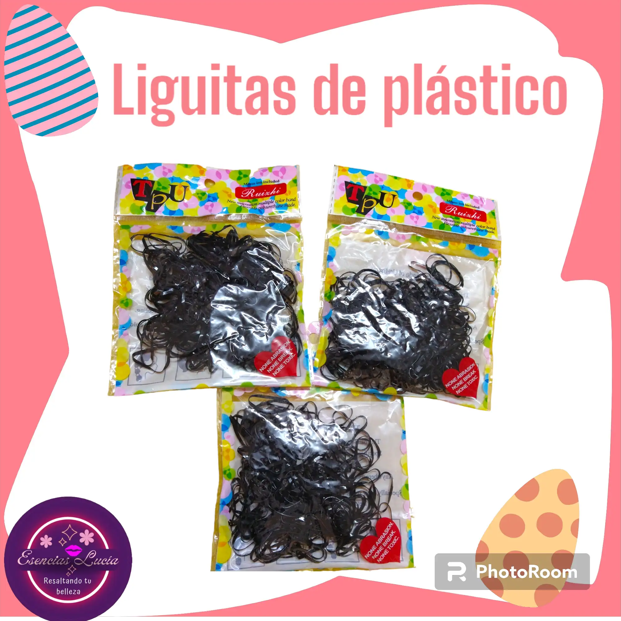 Ligas de plástico 