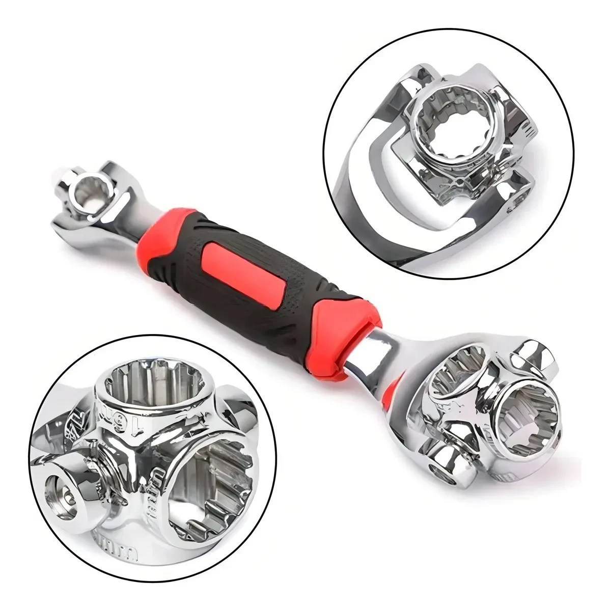 Llave Tigre 48 En 1 Fijación Multiuso De Giro 360°  2