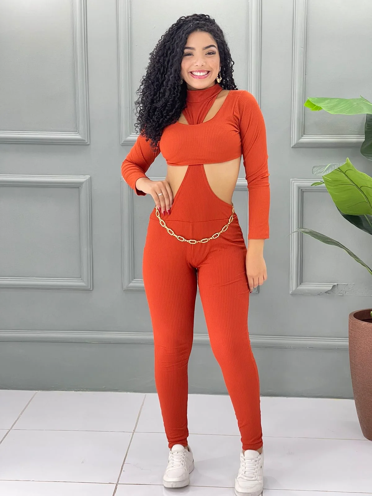 Macacão longo Linha Exclusiva