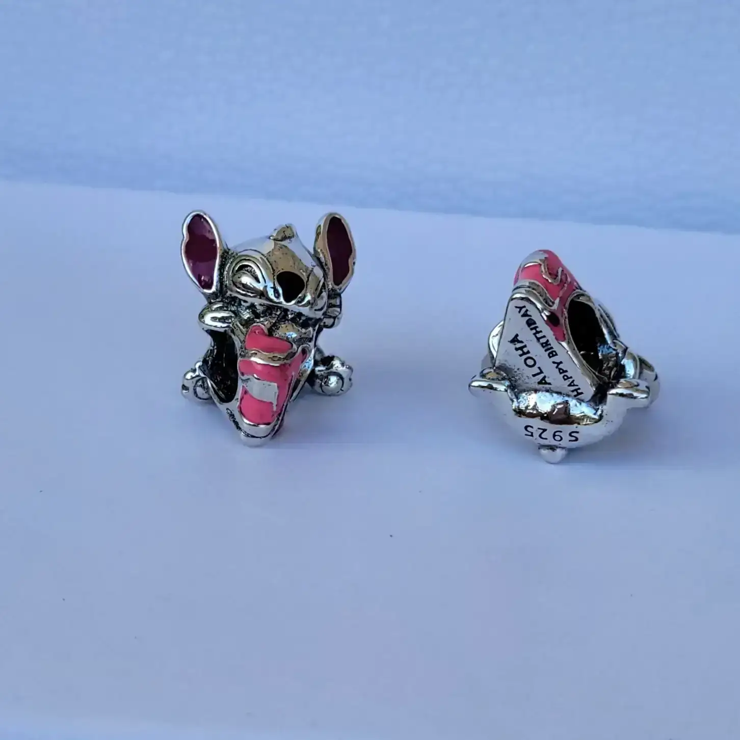 Charm Stich plata 925 cake Birthday  3