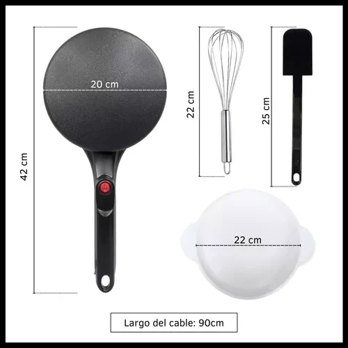 Panquequera Eléctrica Dinax 800w 6