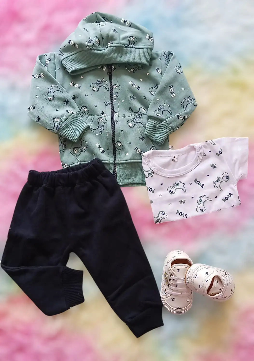 Conjunto 3P Dino  3