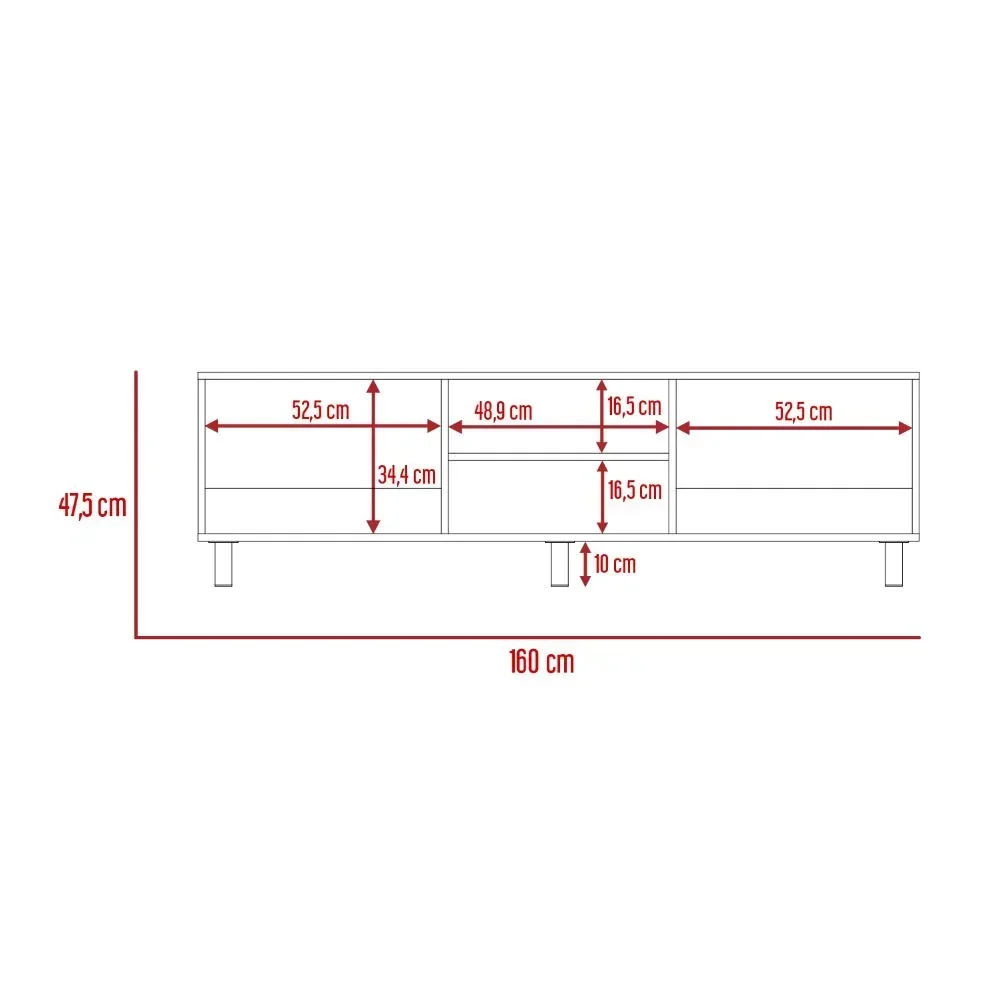 Mesa TV 50" Extensible  Wengue 2
