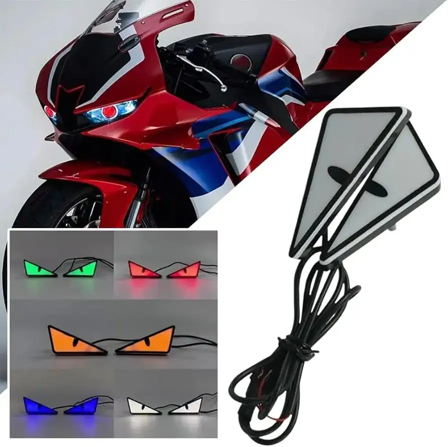 Ojitos LED para moto o carro 2