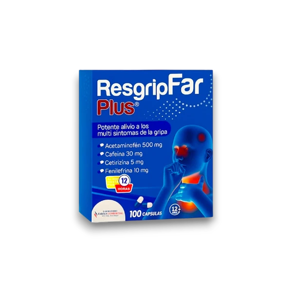 RESGRIPFAR X 100 CAPS 
